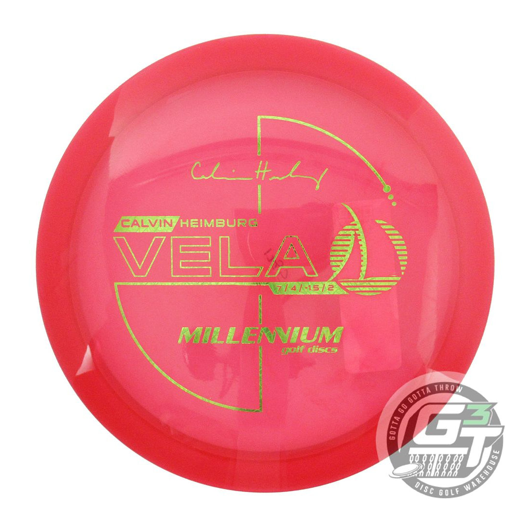 Millennium Calvin Heimburg Signature Flat Top Quantum Vela Fairway Driver Golf Disc (Individually Listed)