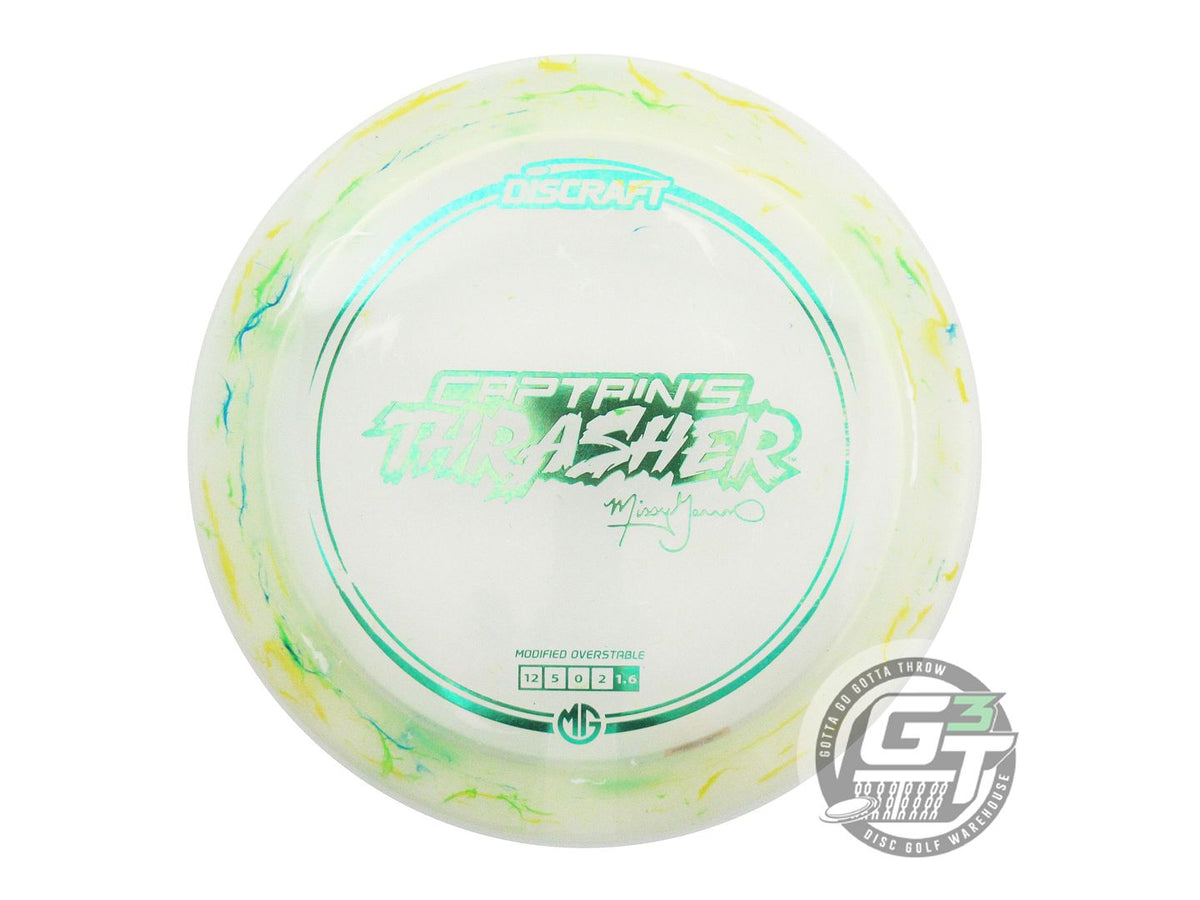 NOS Discraft Jawbreaker Z Captain's Thrasher 169g Green Foil Driver Golf Disc