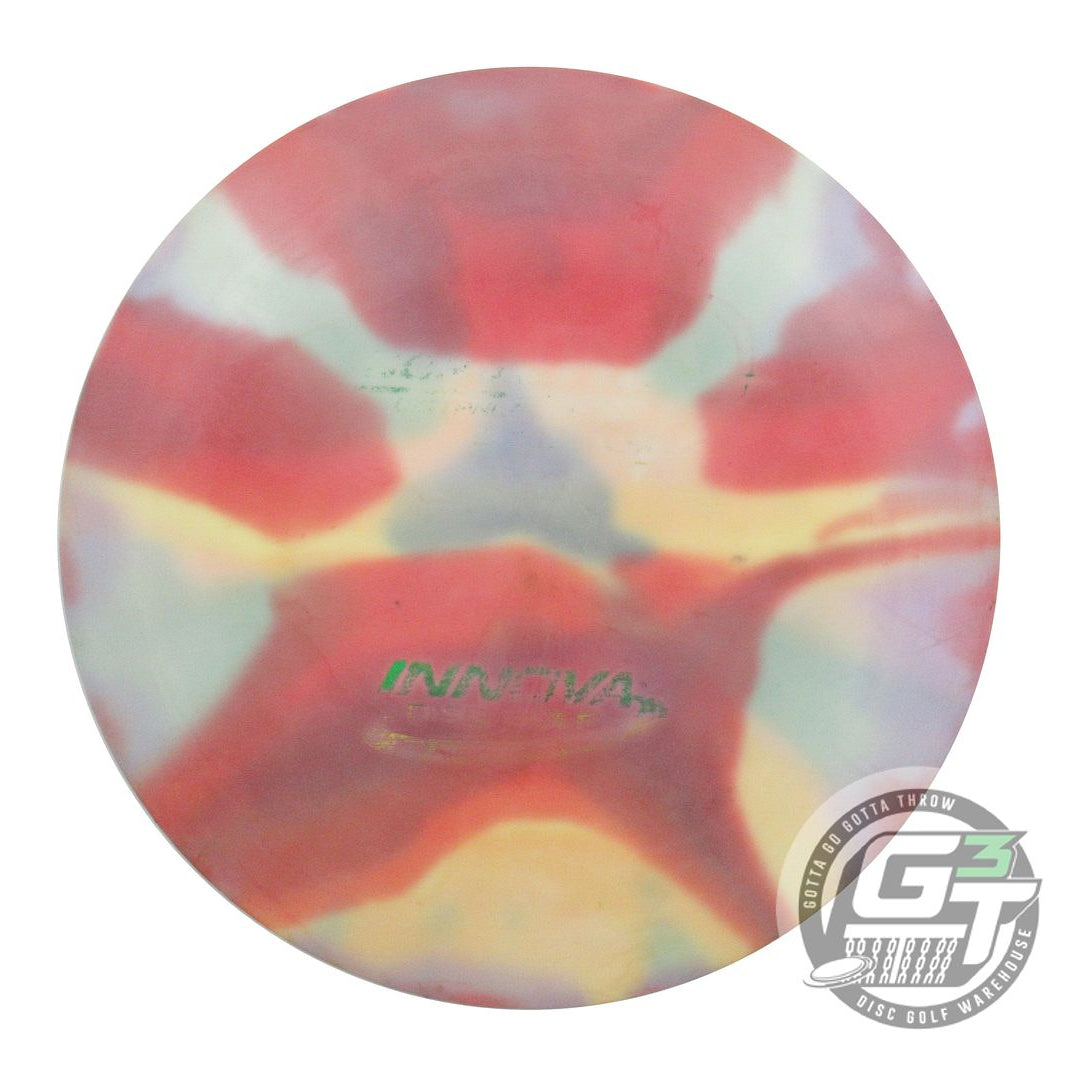 USED Innova Star Corvette 175g White HOME DYED Distance Driver Golf Disc