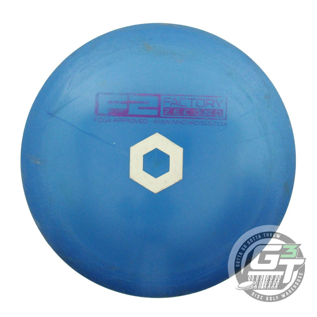 USED Innova X-OUT GStar Wraith 172g Blue GLOW TAPE Distance Driver Golf Disc