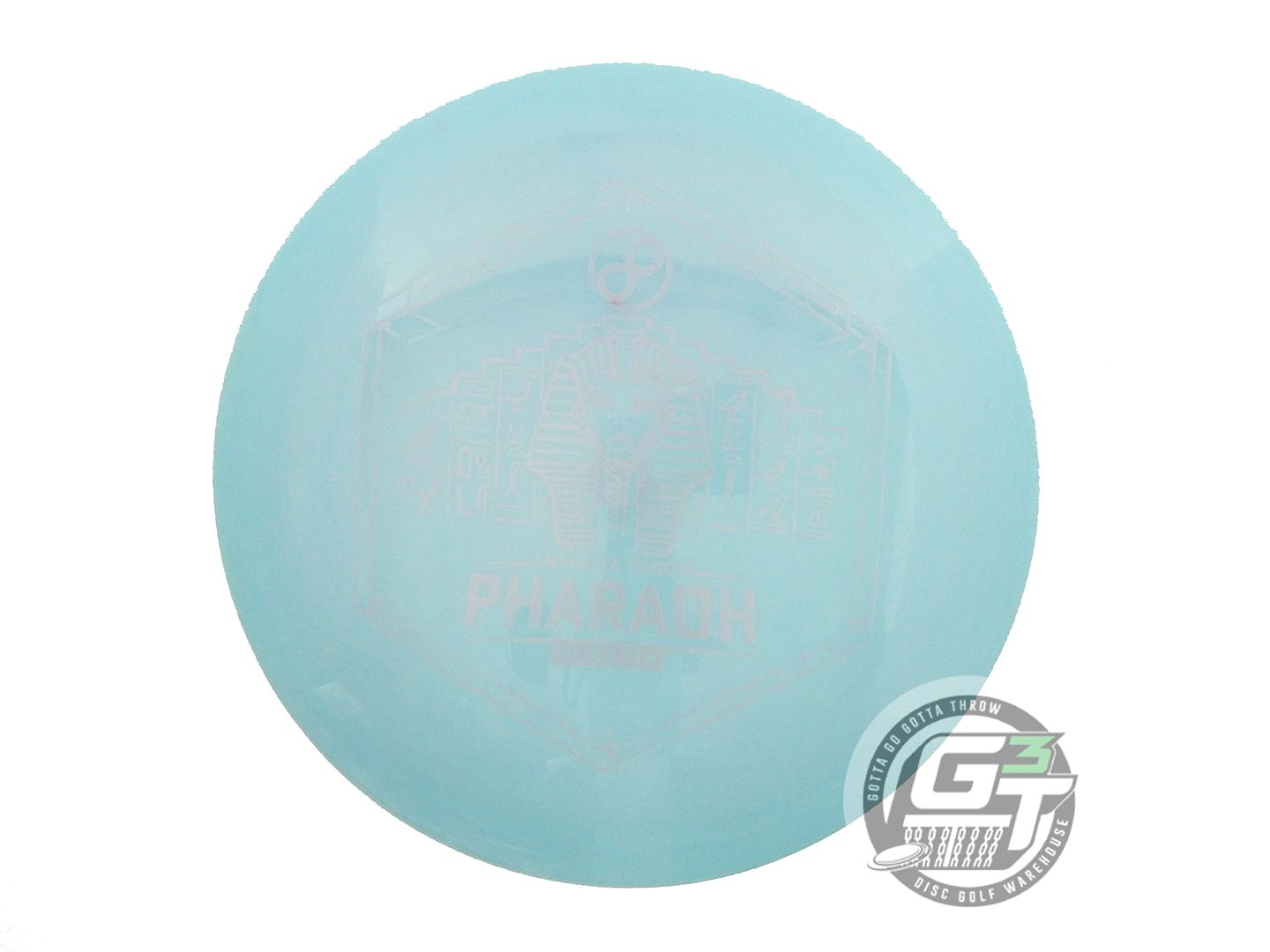 USED Infinite Swirly S-Blend Pharaoh 170g Sky Blue Ghost Foil Driver Golf Disc