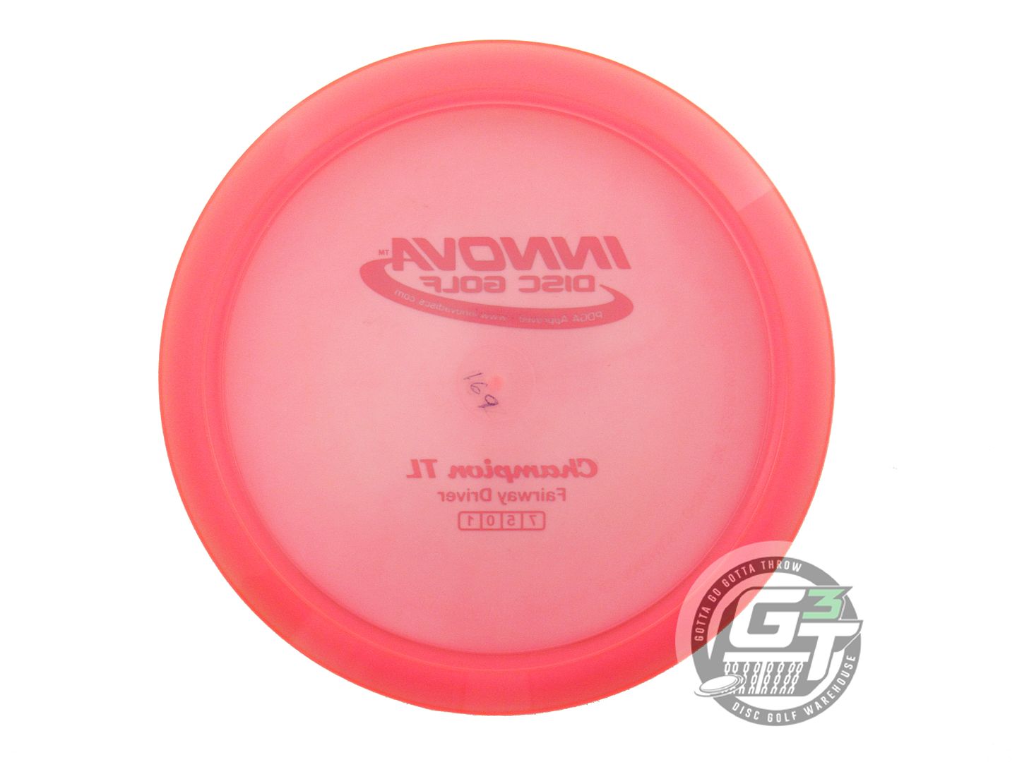NOS Innova Champion TL 169g Pink Blue Foil Fairway Driver Golf Disc