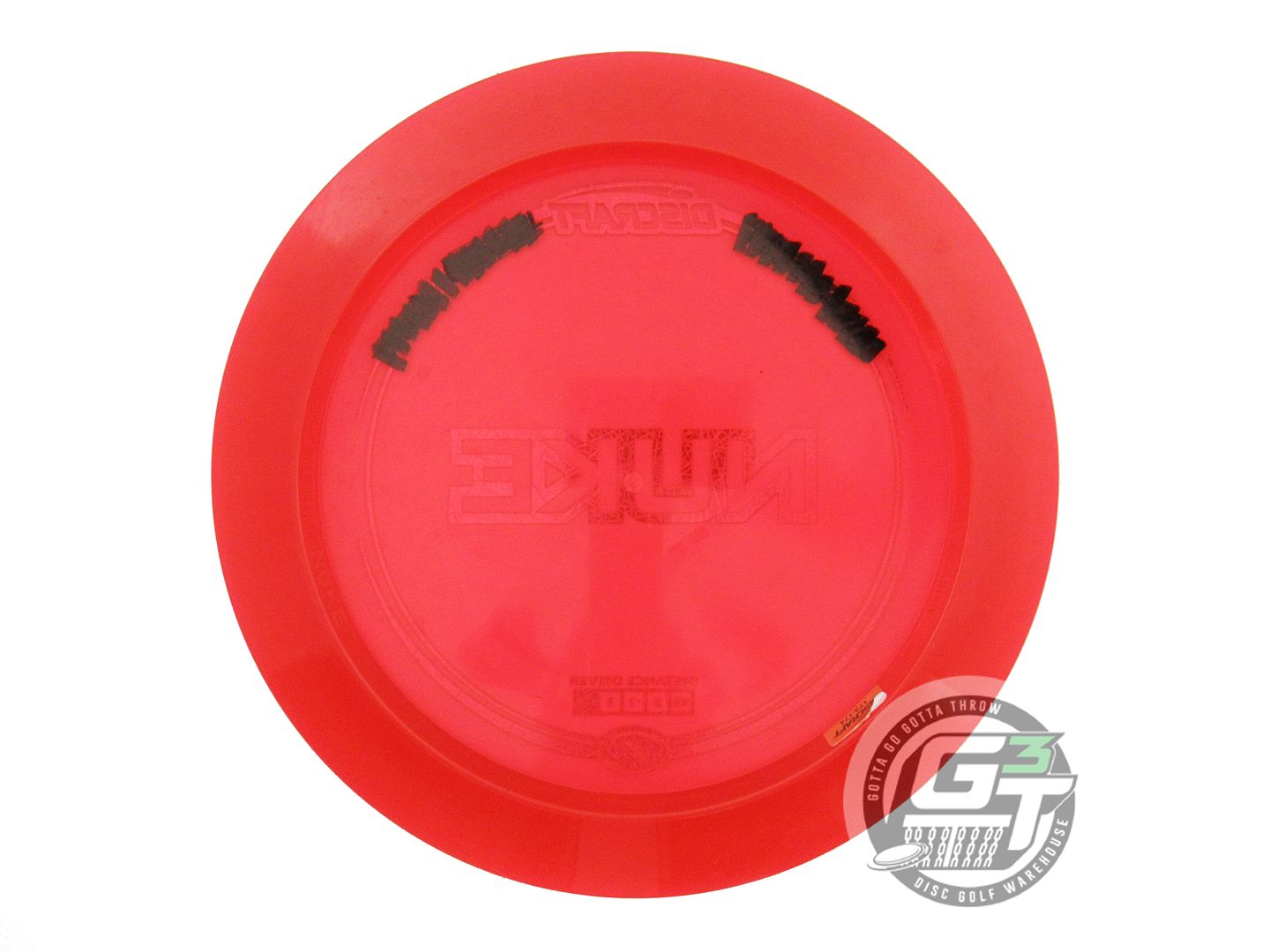 USED Discraft Z Nuke 177g Red Orange Foil Distance Driver Golf Disc