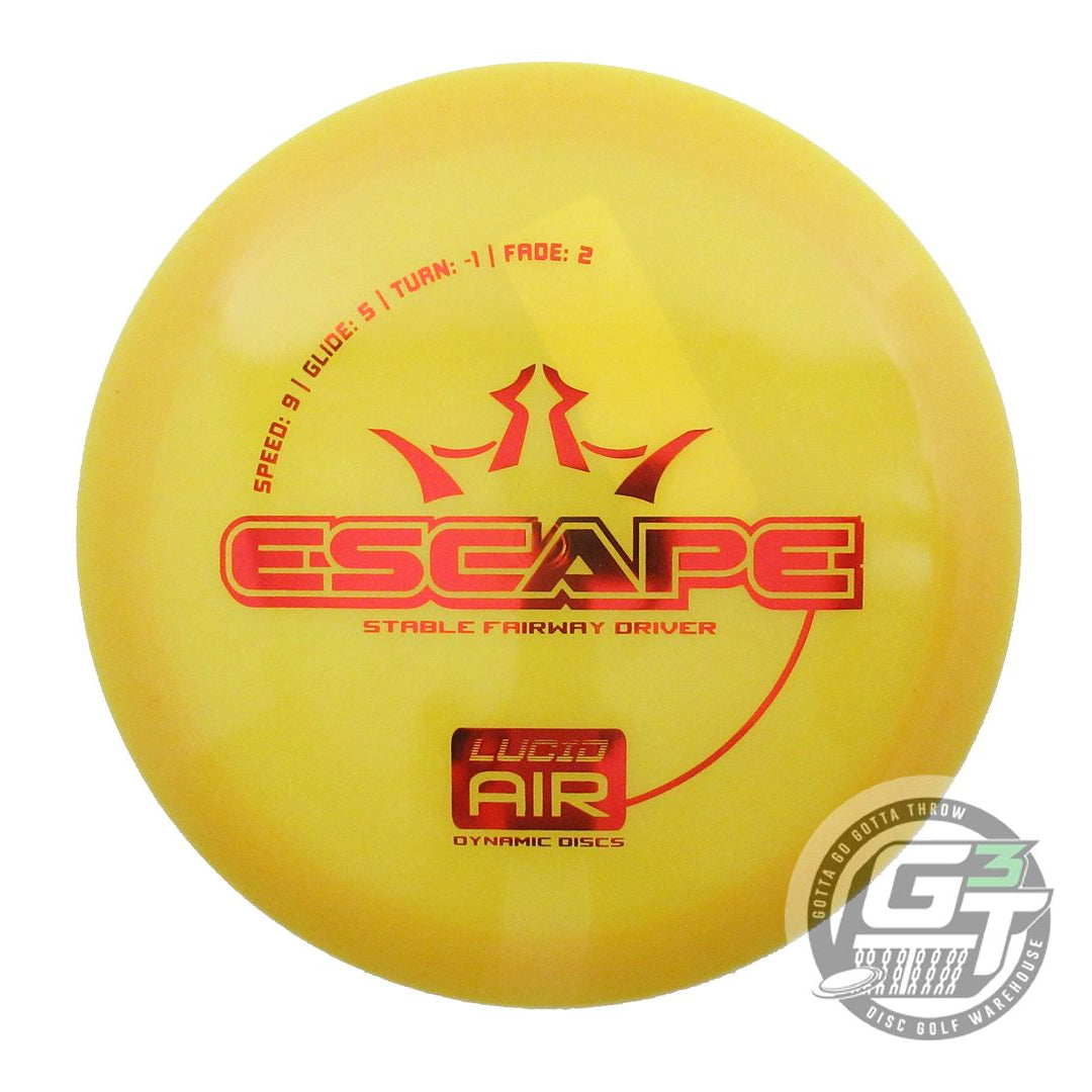 Dynamic Discs Lucid AIR Escape Fairway Driver Golf Disc (Individually Listed)