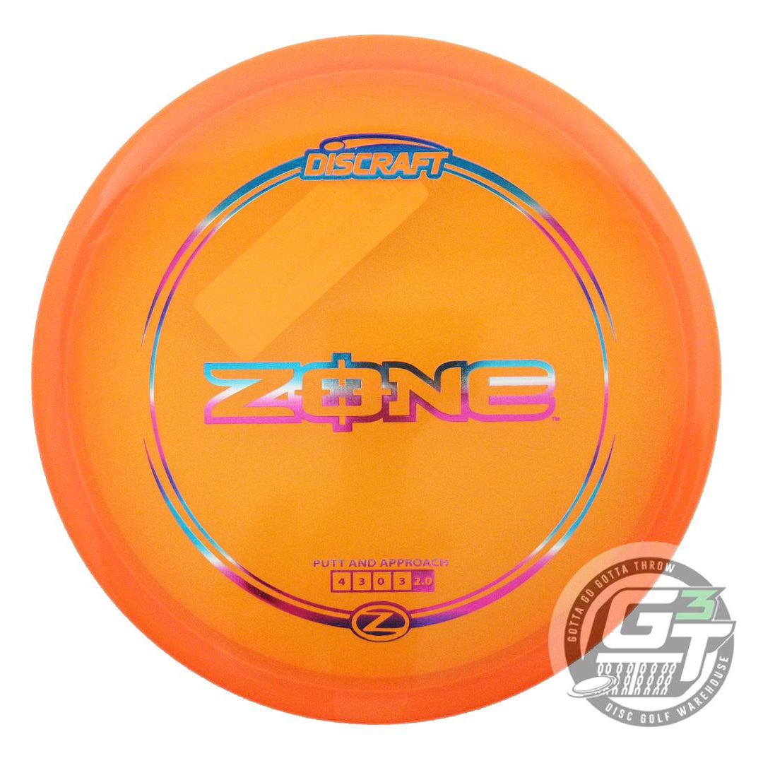 Discraft Elite Z Zone Putter Golf Disc (Individually Listed)