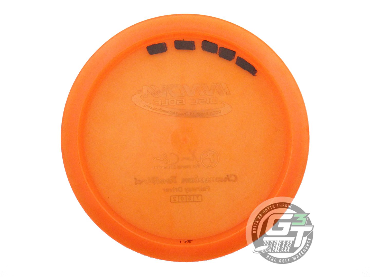 USED Innova Champion Teebird 175g Orange Green Foil Fairway Driver Golf Disc