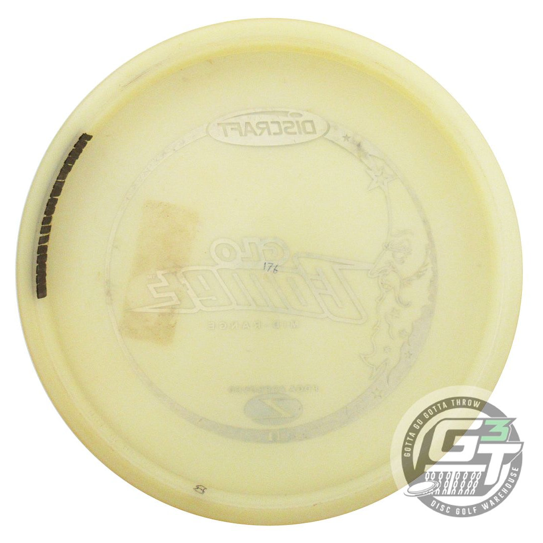 USED Discraft Glo Z Comet 176g Checker Foil Midrange Golf Disc