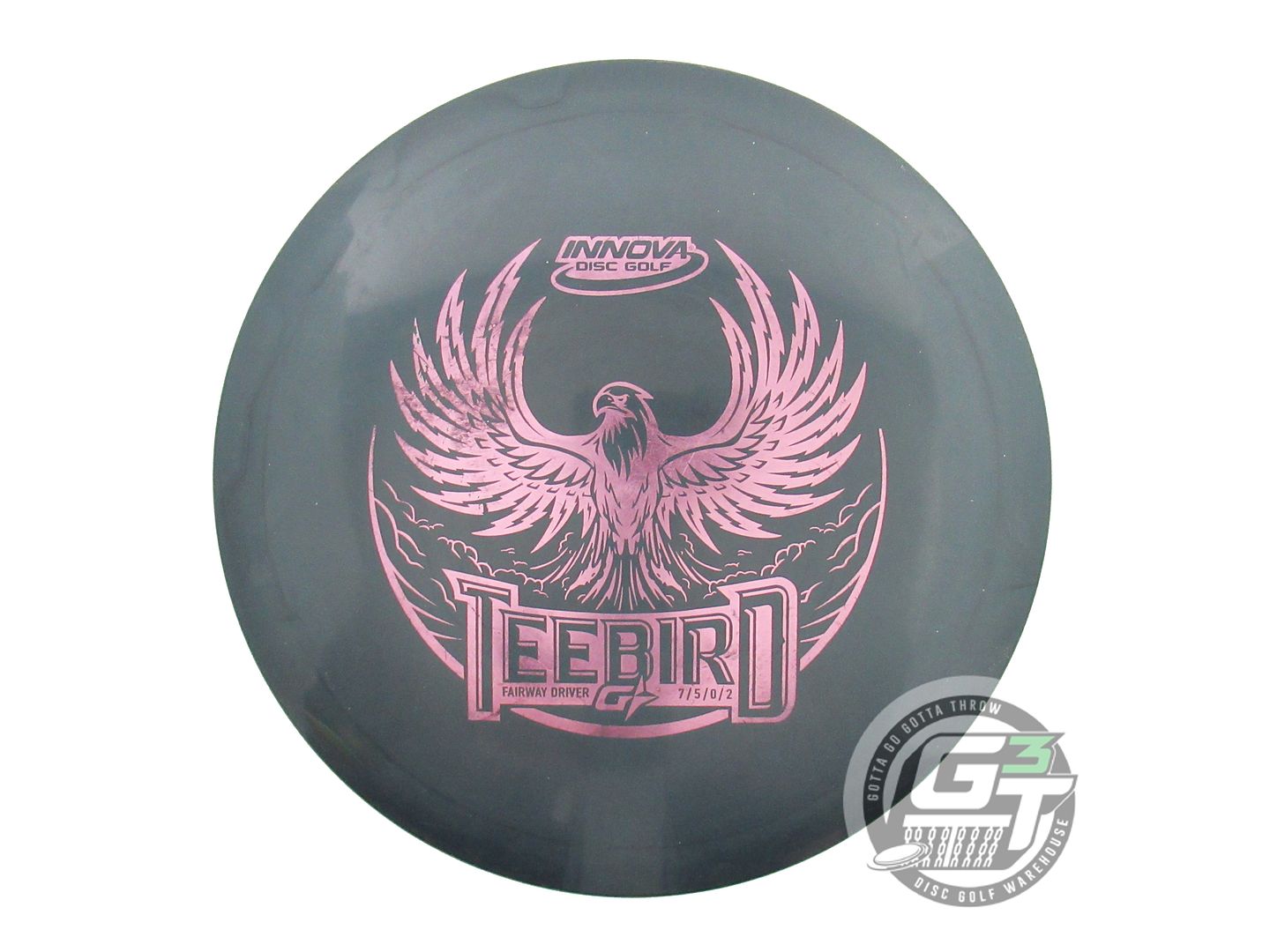 USED Innova GStar Teebird 173g Dark Blue Pink Foil Fairway Driver Golf Disc