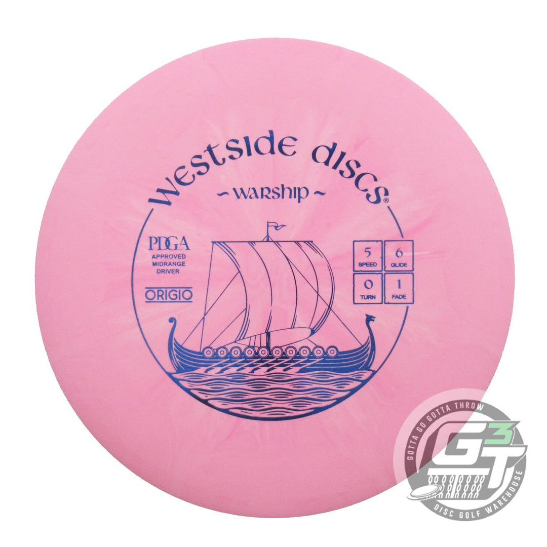 Westside Origio Burst Warship Midrange Golf Disc (Individually Listed)