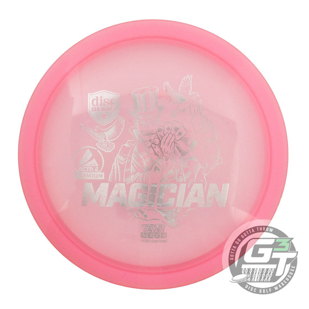 USED DiscMania Active Premium Magician 175g Pink Silver Foil Fairway Driver Disc