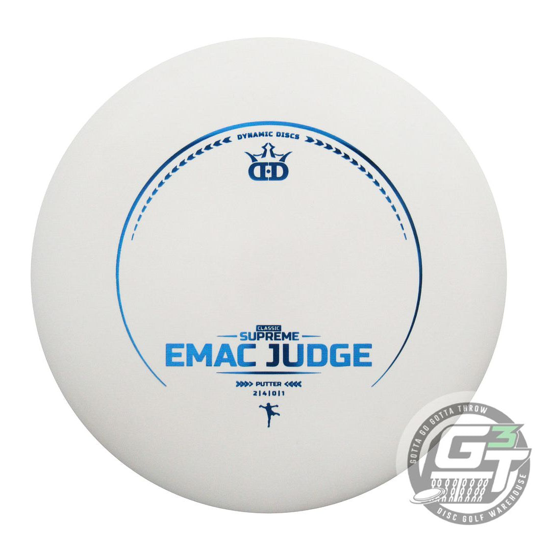 Dynamic Discs Classic Supreme EMAC Judge Putter Golf Disc (Individually Listed)