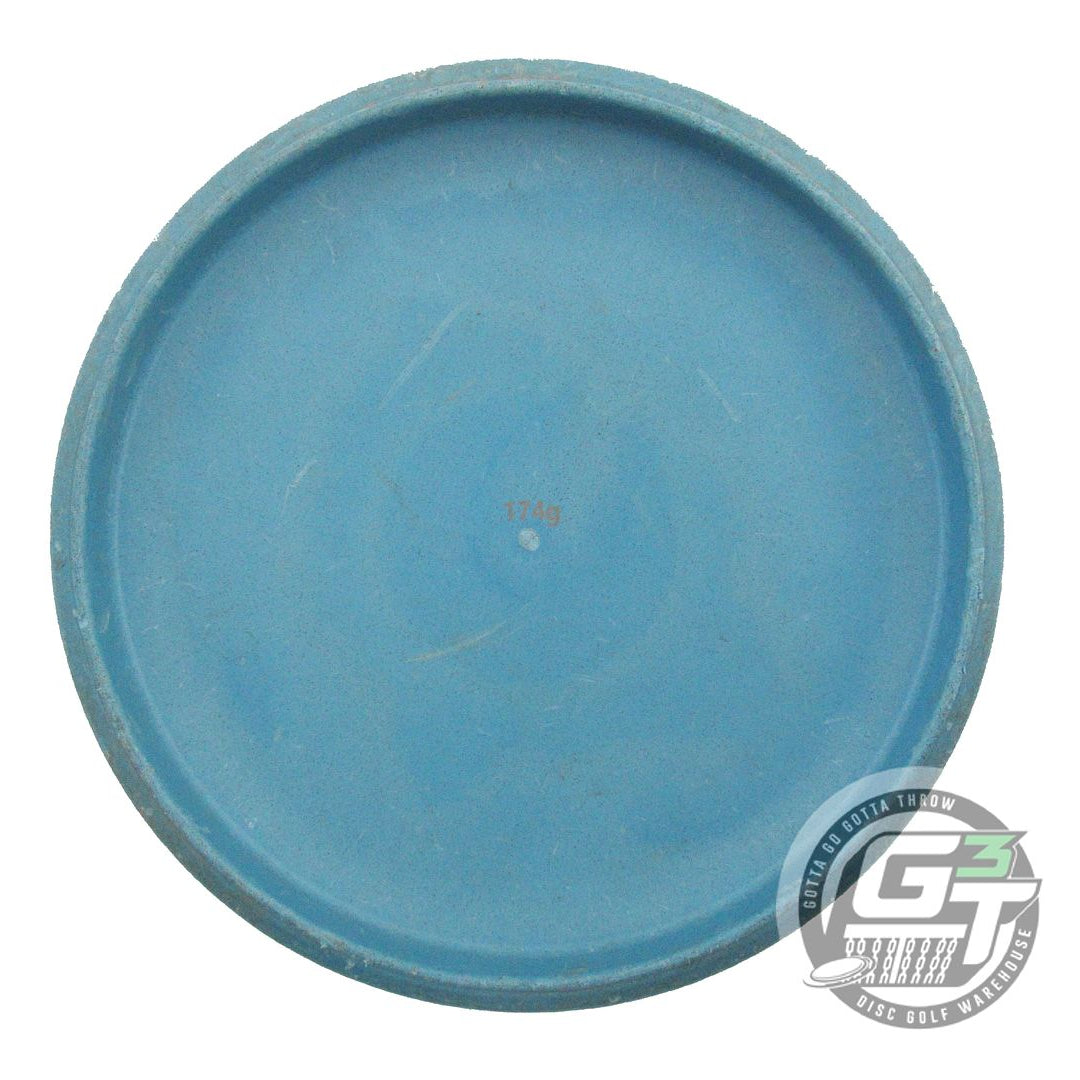 USED Discraft PROTO Rubber Blend Kratos 174g Blue Gold Shatter Putter Golf Disc