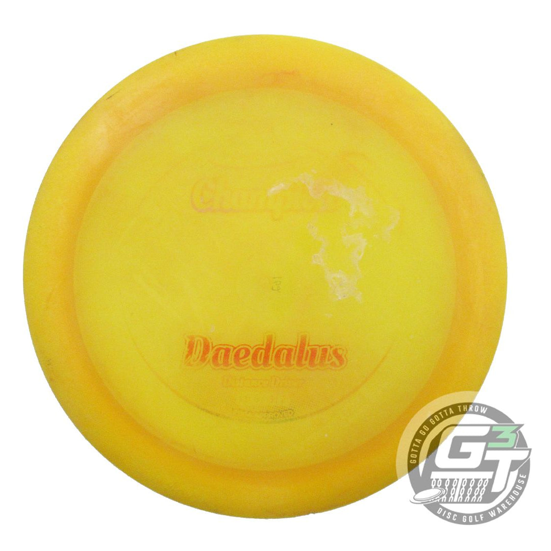 USED Innova Champion Daedalus 162g Marigold Red Foil Distance Driver Golf Disc