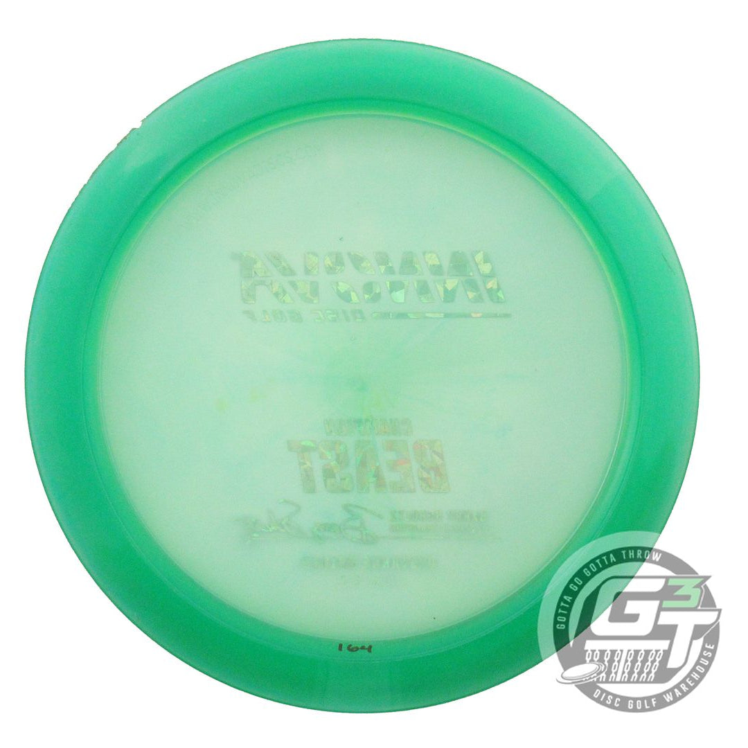 USED Innova Champion Beast 164g Green Silver Shatter Foil Distance Driver Disc