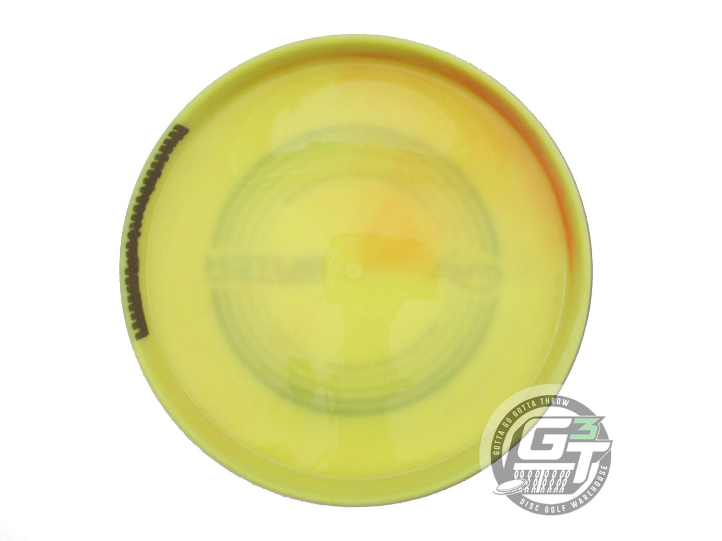 USED MVP Disc Sports Neutron Soft Glitch 151g Yellow Putter Golf Disc