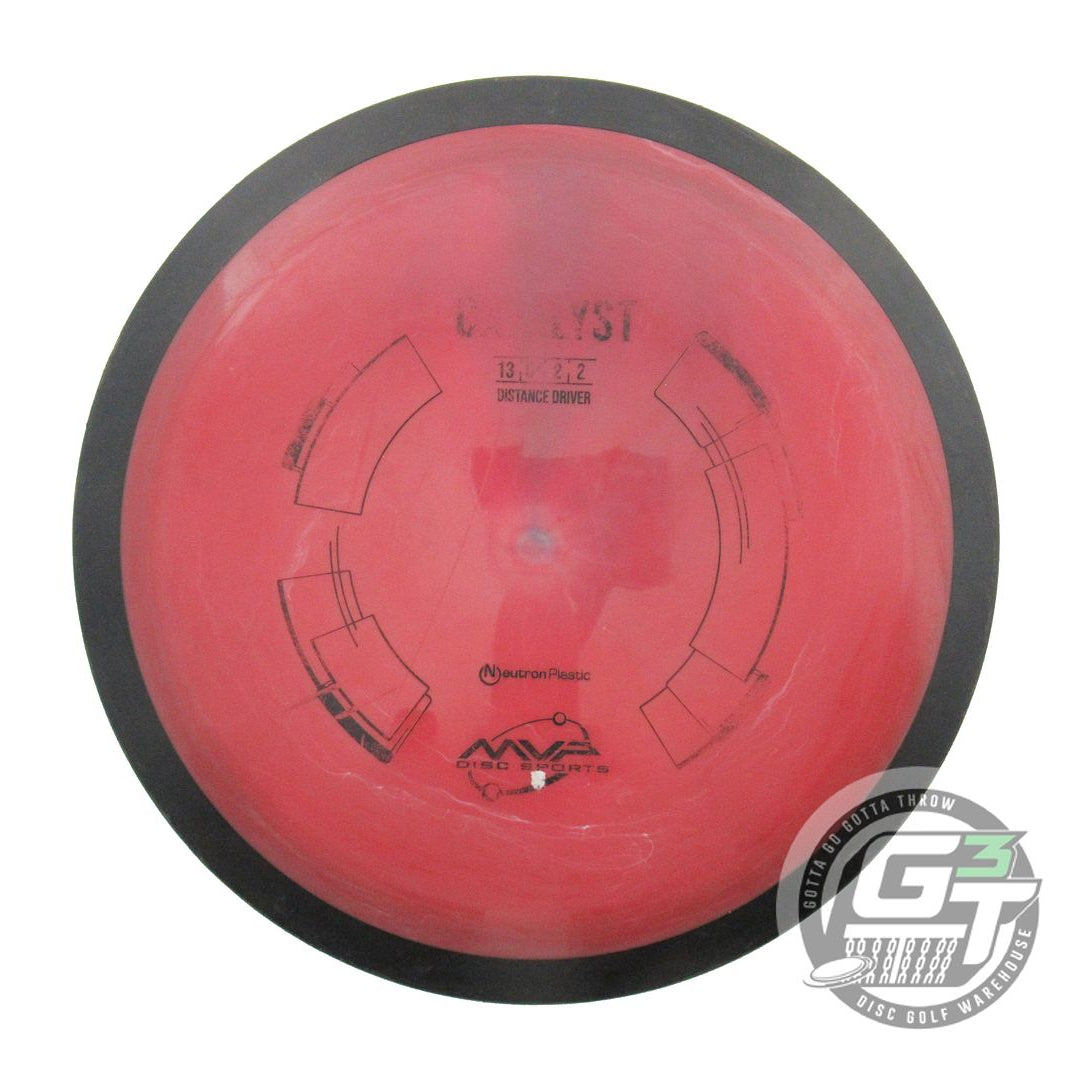 USED MVP Disc Sports Neutron Catalyst 169g Dark Pink Distance Driver Golf Disc