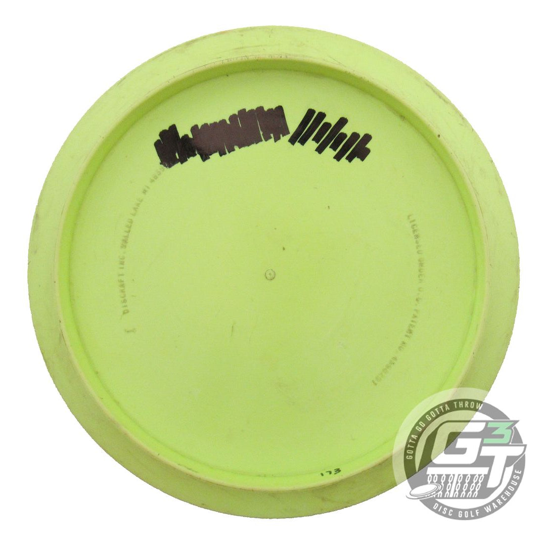 USED Discraft ESP FLX XL 173g Lime Green Foil Distance Driver Golf Disc