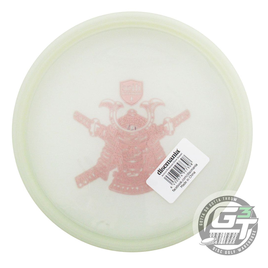 NOS DiscMania Active Premium Glow Sensei 176g Red Foil Putter Golf Disc