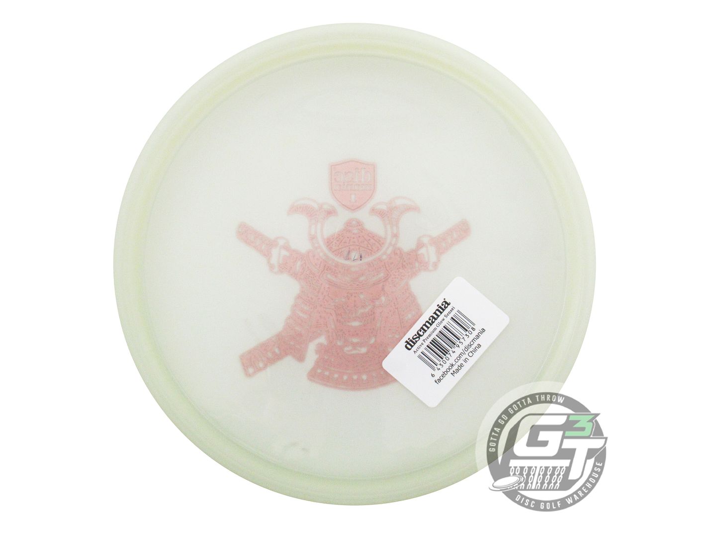 NOS DiscMania Active Premium Glow Sensei 176g Red Foil Putter Golf Disc