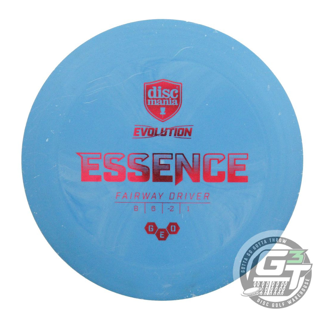 USED DiscMania GEO Essence 173g Blue Red Foil Driver Golf Disc