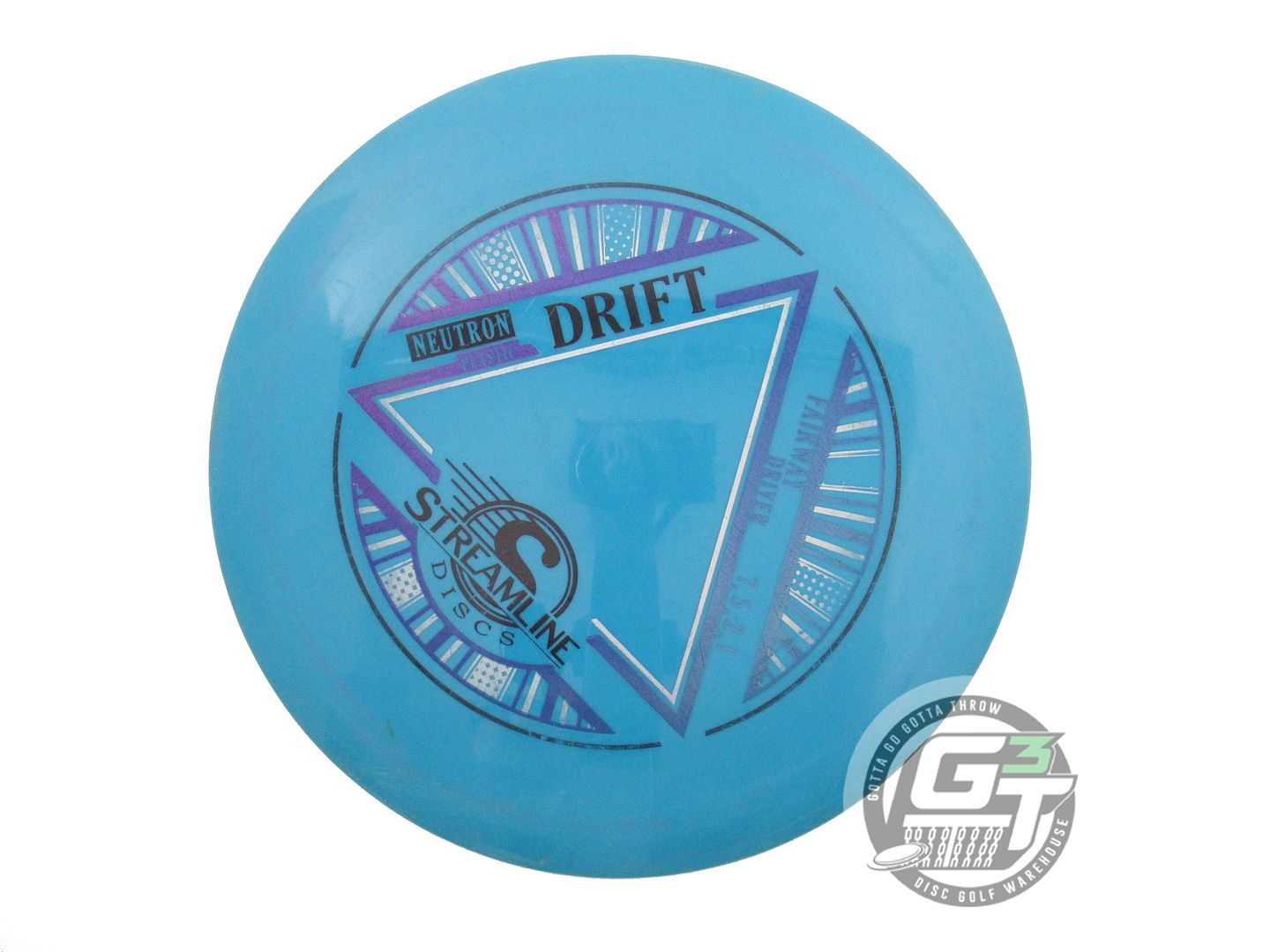 USED Streamline Discs Neutron Drift 171g Teal Distance Driver Golf Disc
