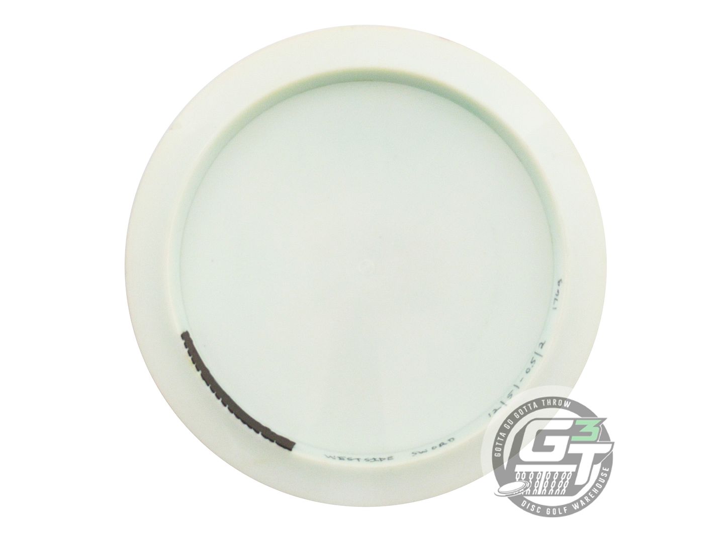 USED Westside Discs Blank Canvas Tournament Sword 176g White Driver Golf Disc