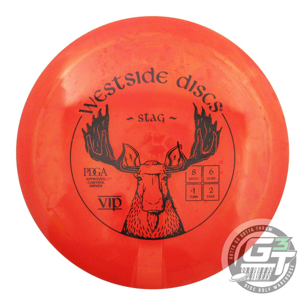 USED Westside Discs VIP Stag 173g Red Black Stamp Fairway Driver Golf Disc