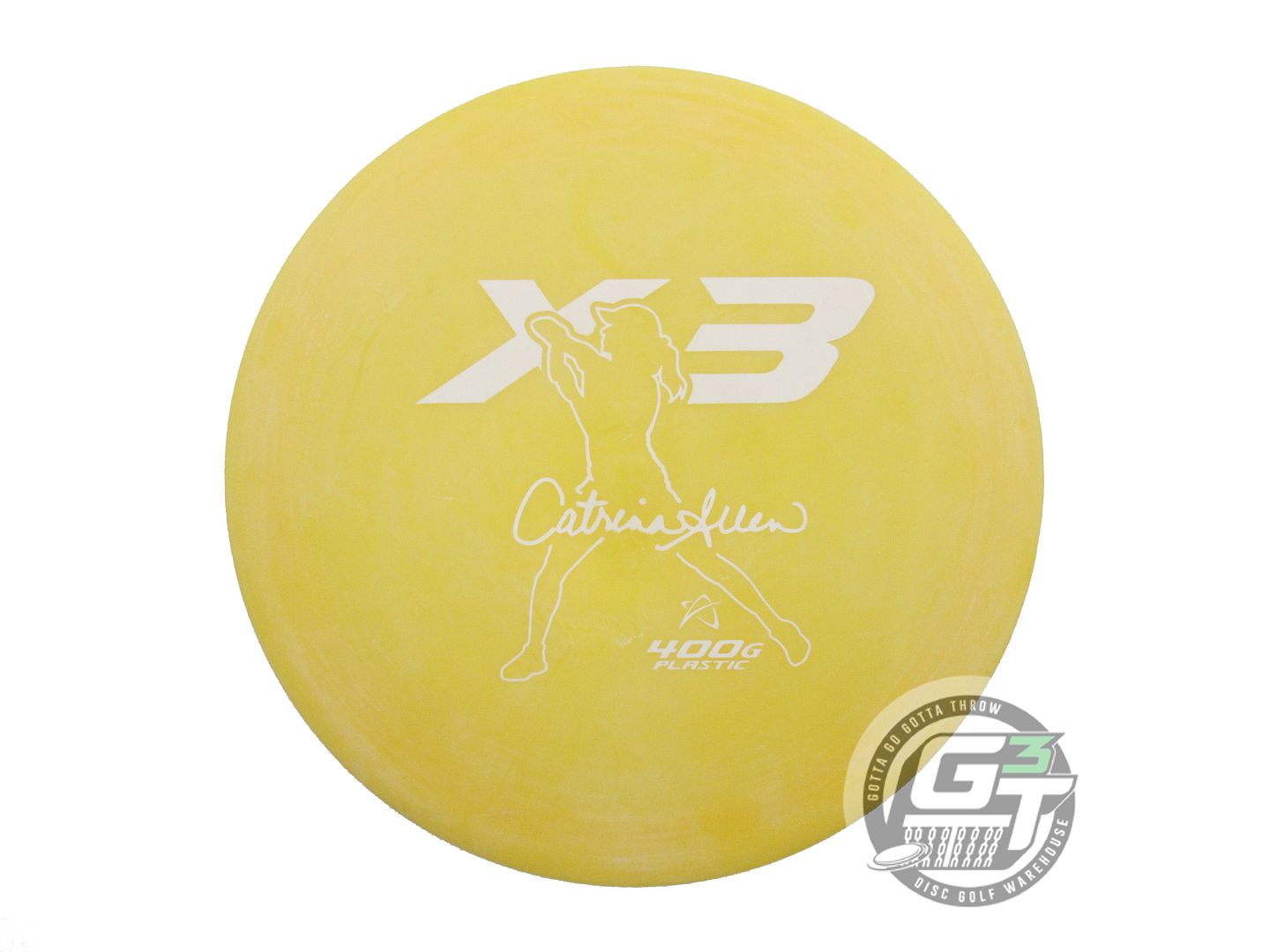 USED Prodigy Discs 400G X3 174g Yellow White Stamp CHALKY Distance Driver Disc