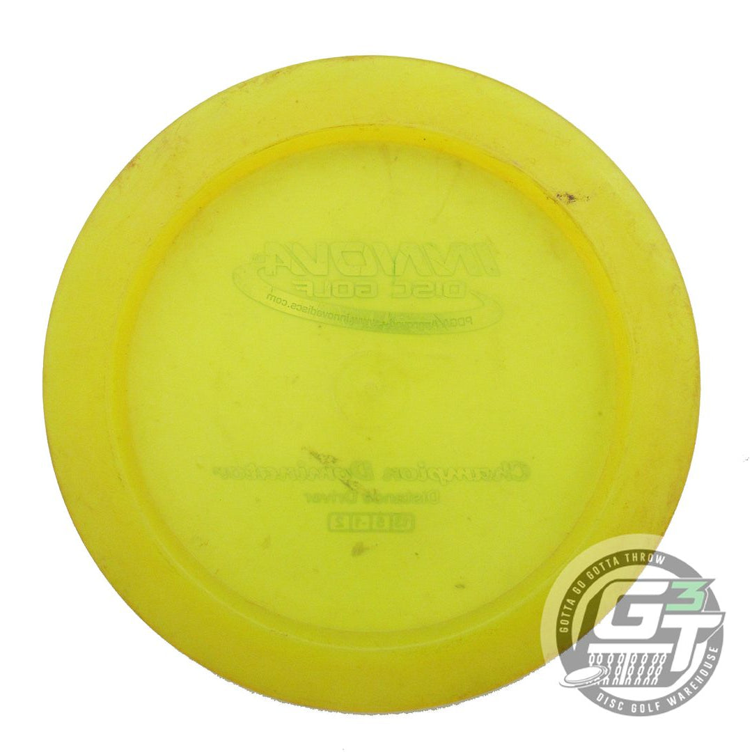 USED Innova Champion Dominator 175g Yellow Green Foil Distance Driver Golf Disc
