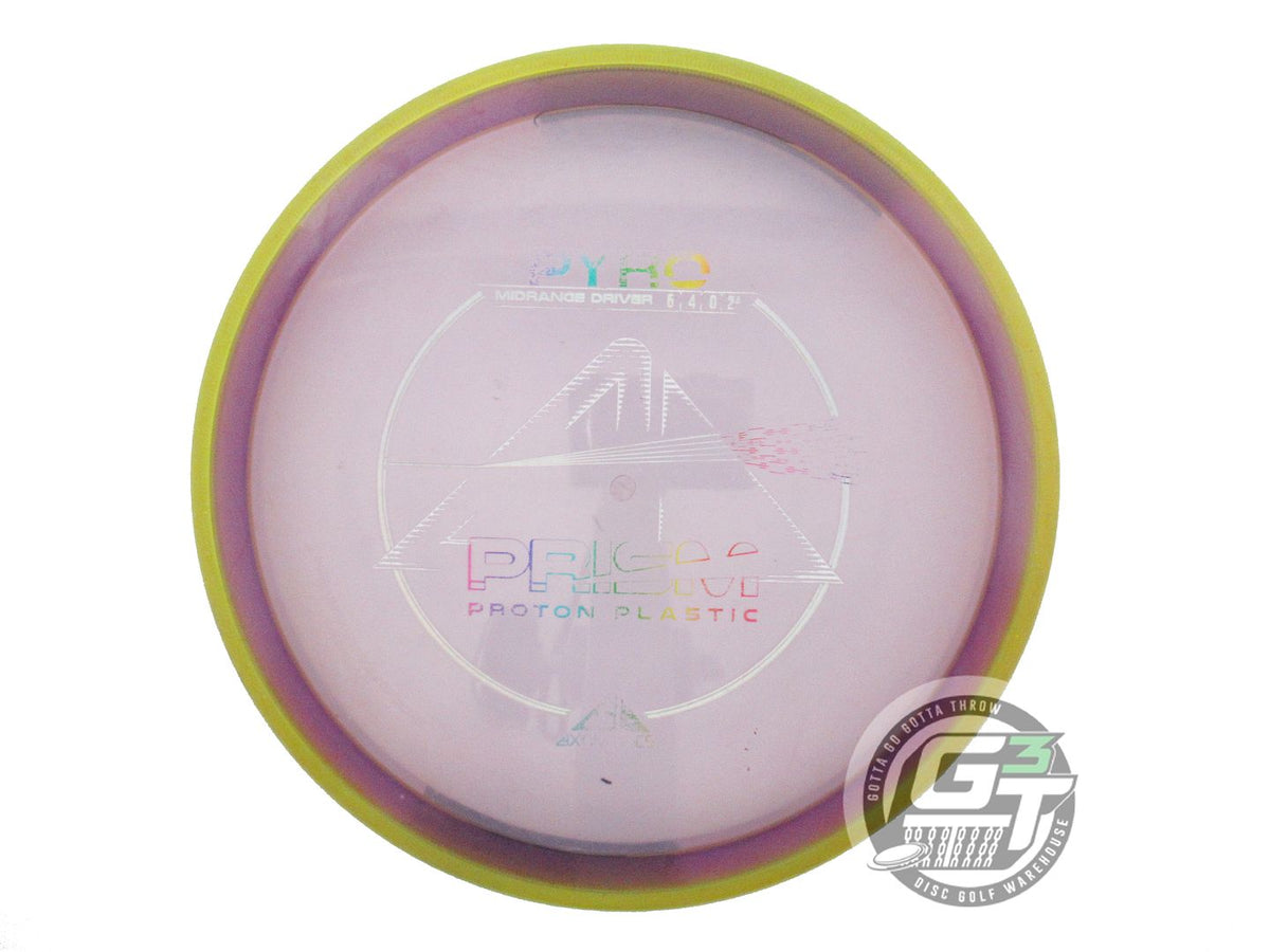 USED Axiom Discs Prism Proton Pyro 179g Purple Lime Rim Midrange Disc