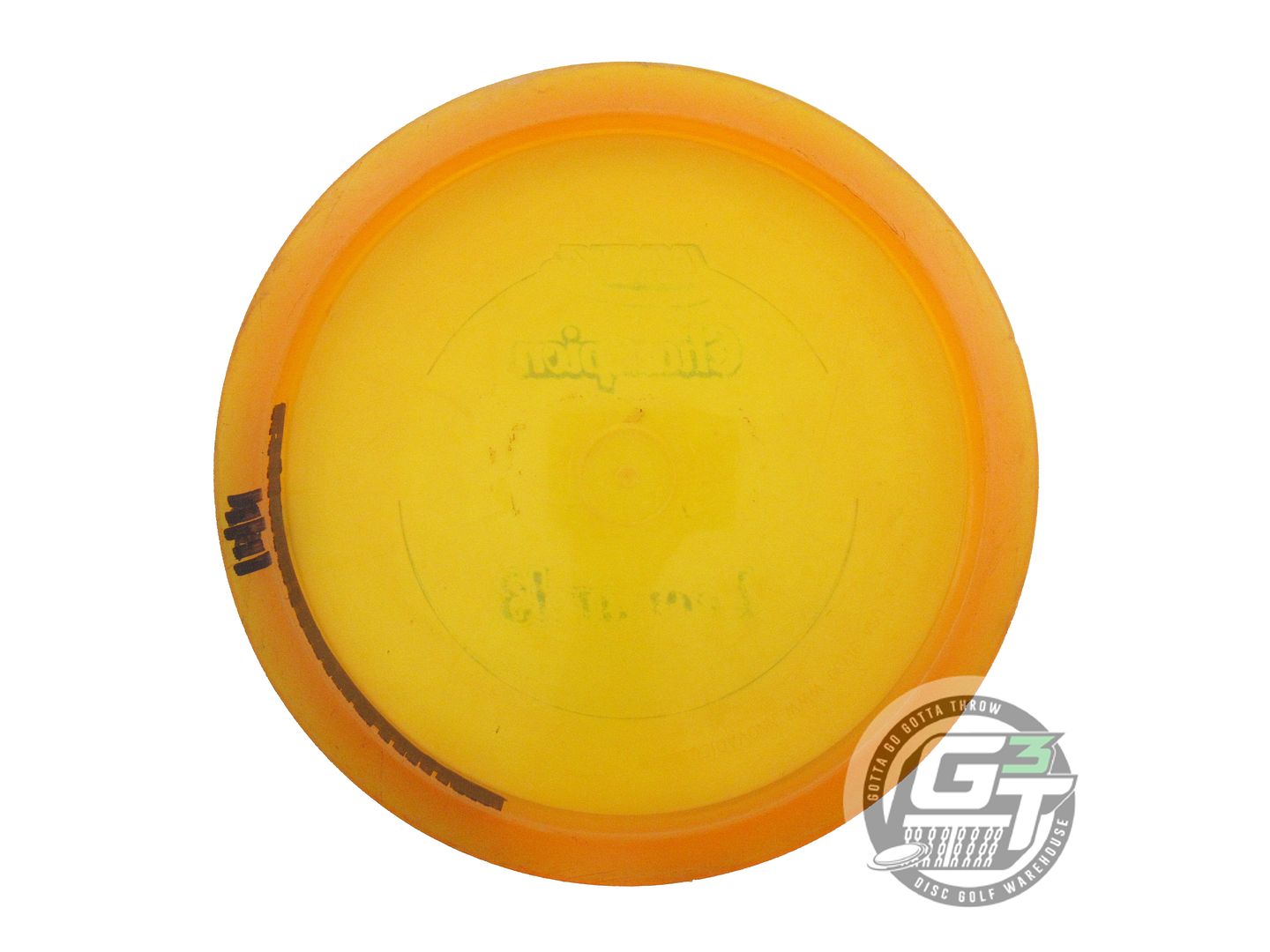 USED Innova Champion Leopard3 172g Orange Wiped Stamp Fairway Driver Golf Disc