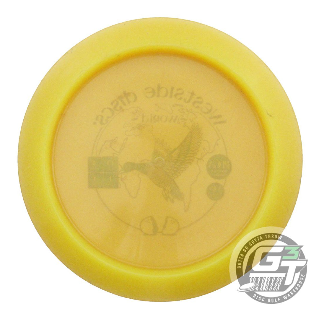 USED Westside Discs VIP World 175g Yellow Black Stamp Distance Driver Golf Disc