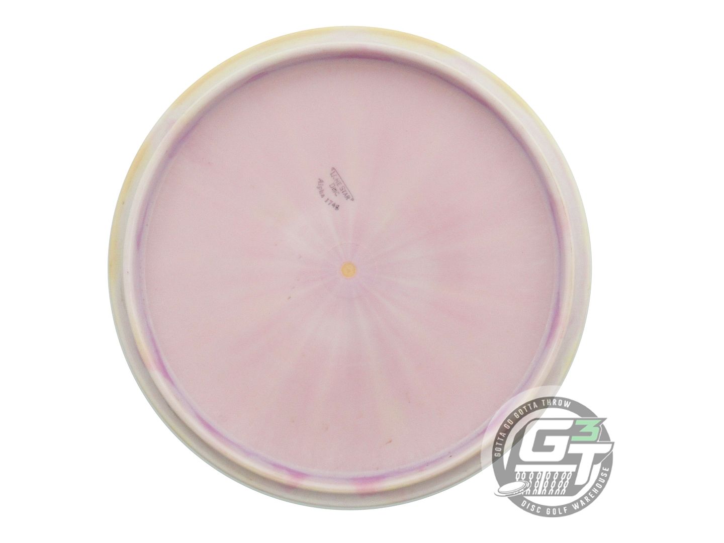 USED Lone Star Alpha Texas Ranger 174g Peach-Lilac Blue Foil Midrange Golf Disc