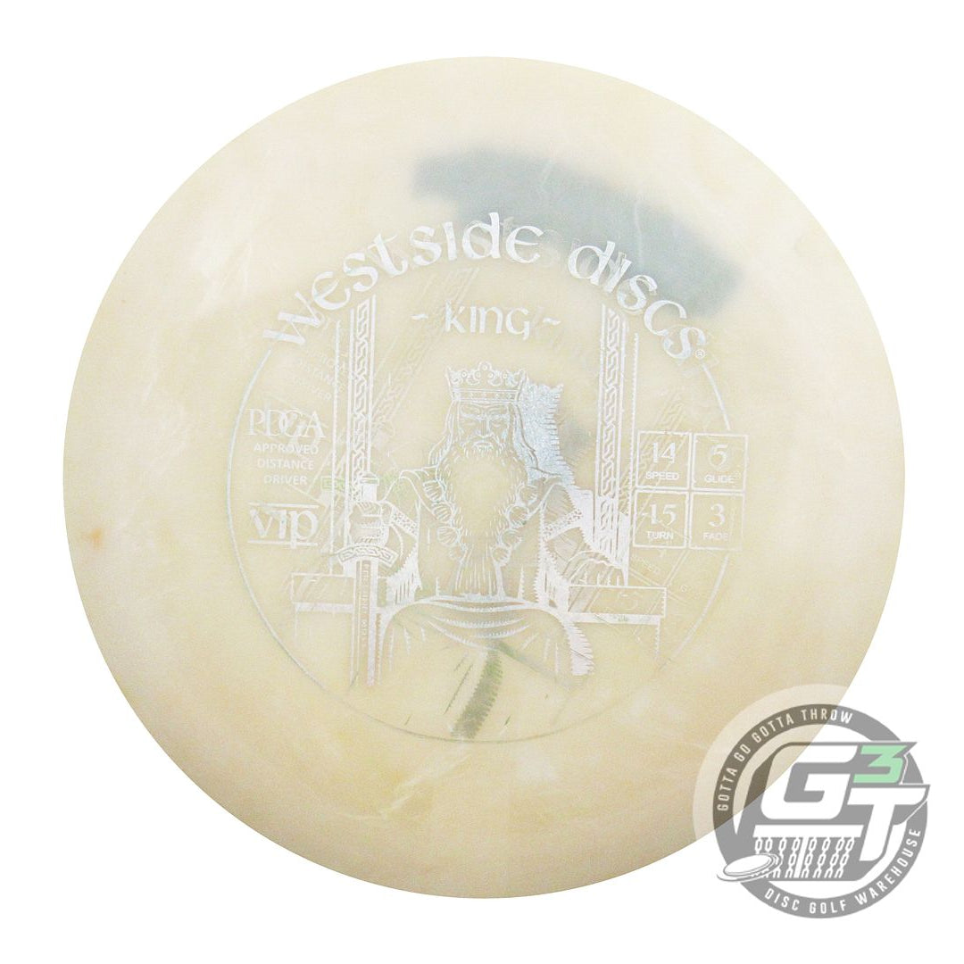 USED Westside Discs X-OUT VIP King 175g Cream Distance Driver Disc
