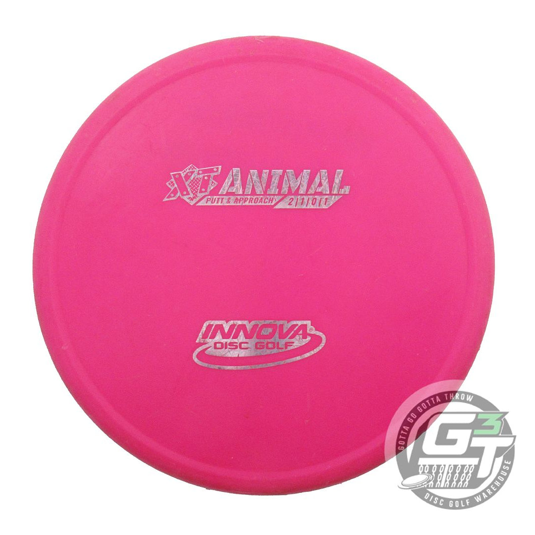 USED Innova XT Animal 174g Hot Pink Silver Foil Midrange Golf Disc
