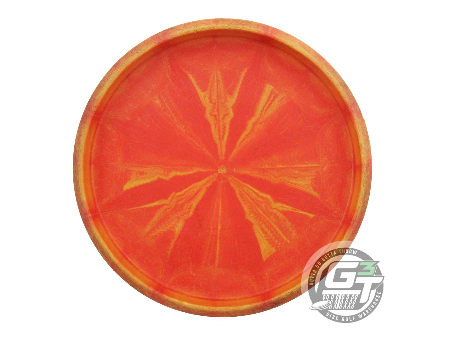 USED Latitude 64 Zero Medium Burst Pure 173g Orange Red Foil Putter Golf Disc