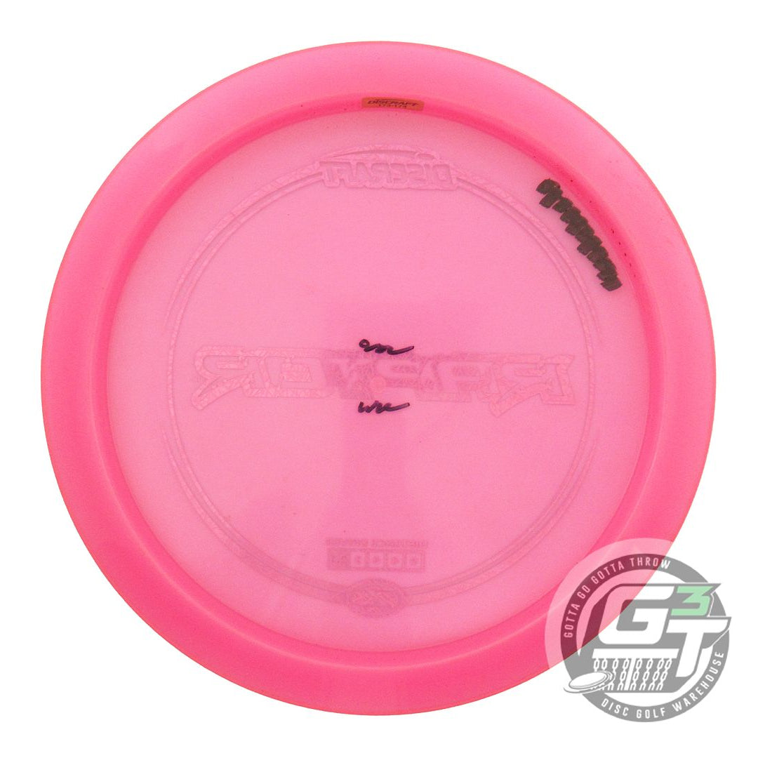 USED Discraft Z Raptor 175g Pink Lilac Foil Distance Driver Golf Disc