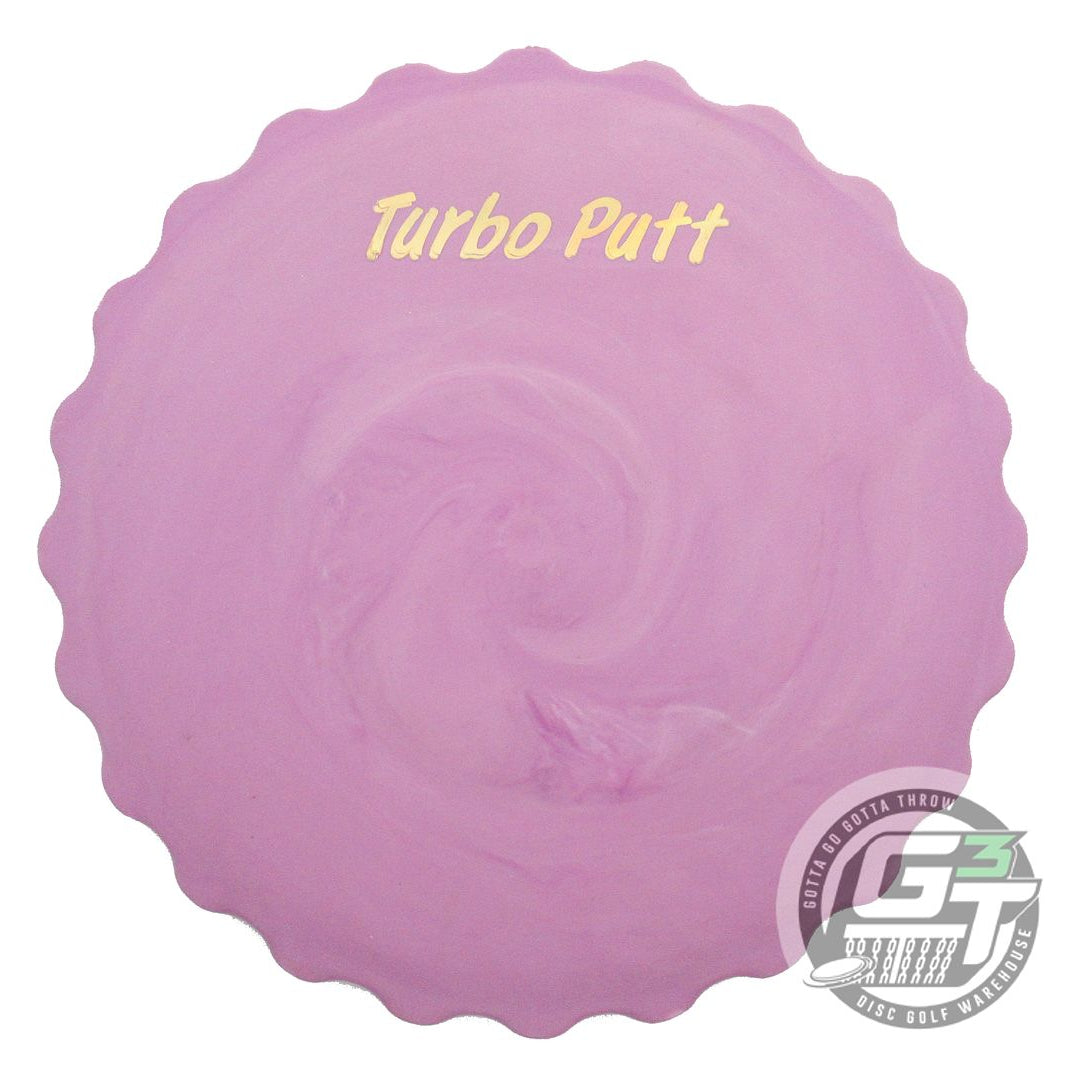 USED Quest AT SureGrip Turbo Putt 178g Lilac Gold Foil Putter Golf Disc