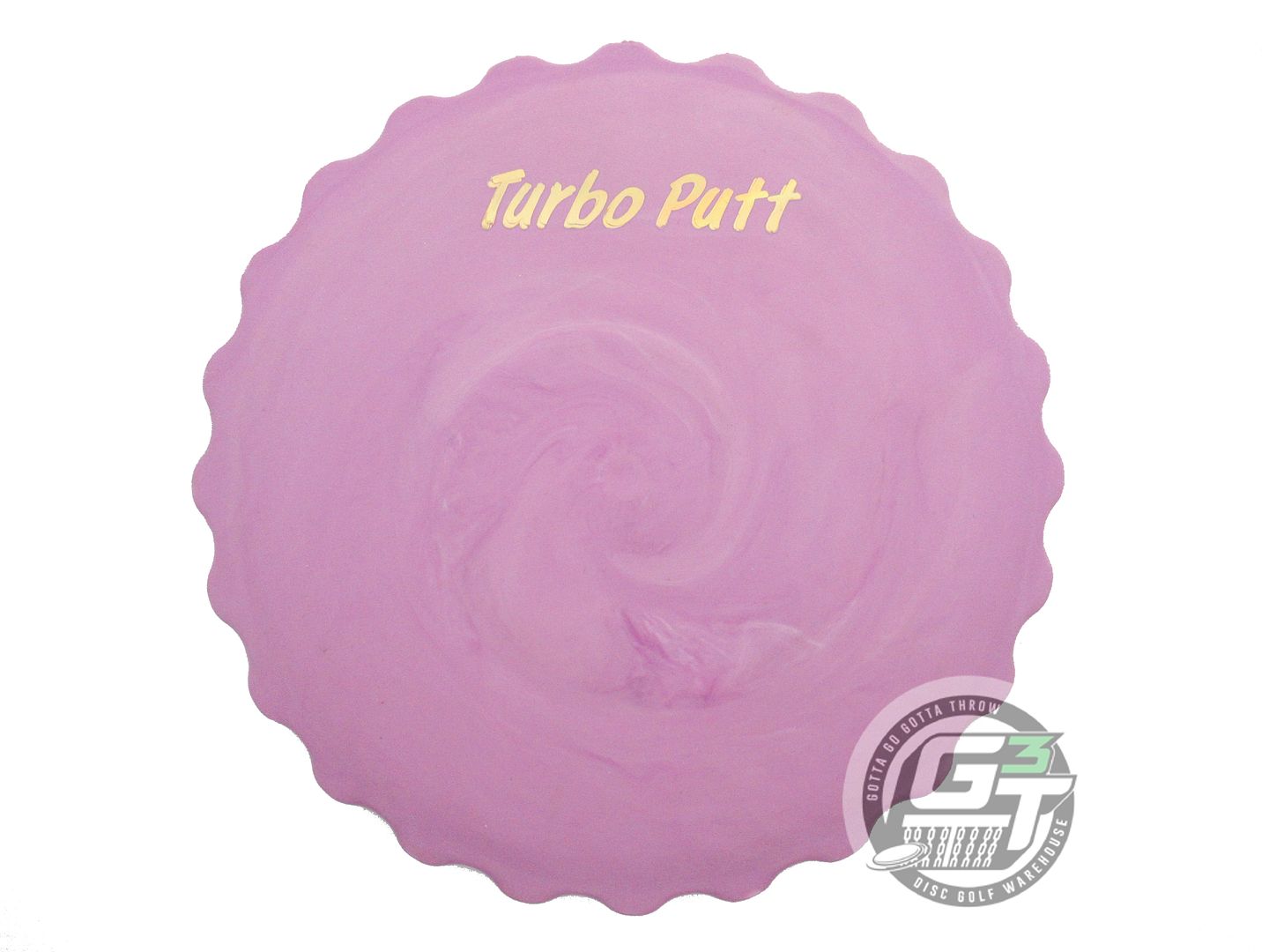 USED Quest AT SureGrip Turbo Putt 178g Lilac Gold Foil Putter Golf Disc