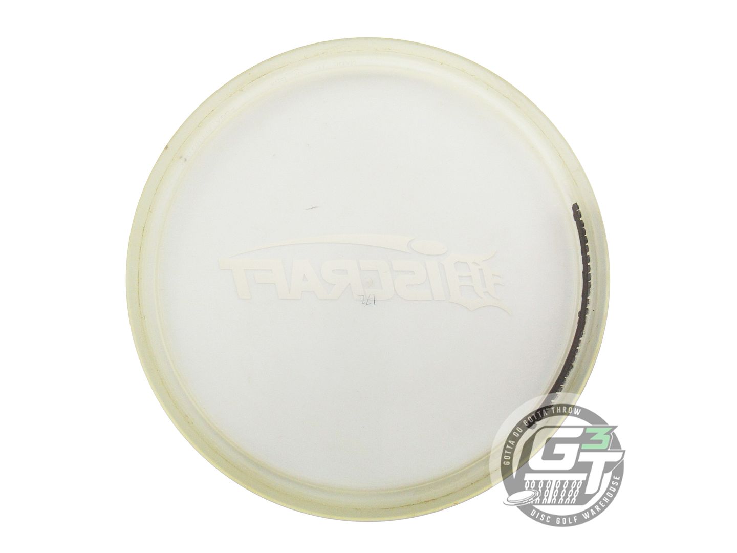 USED Discraft DETROIT D LOGO Z Zone 172g Ice White Stamp Putter Golf Disc