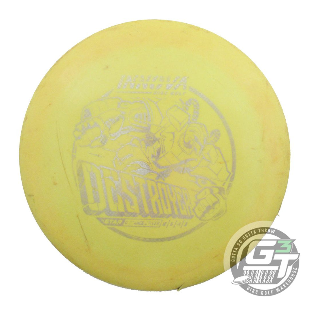 USED Innova Star Destroyer 170g Yellow Silver Weave Foil Distance Driver Disc