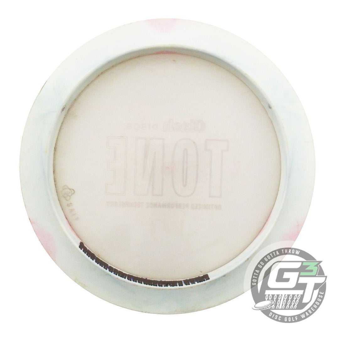 USED Clash Discs Tone Salt 174g White Distance Driver Golf Disc