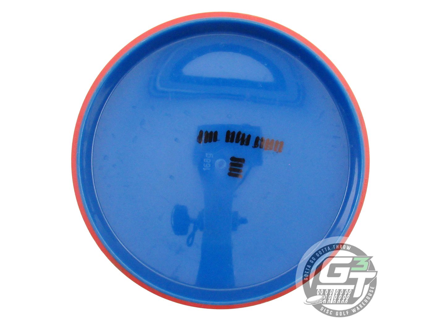 USED Axiom Discs Neutron Proxy 168g Blue Red Rim Putter Golf Disc