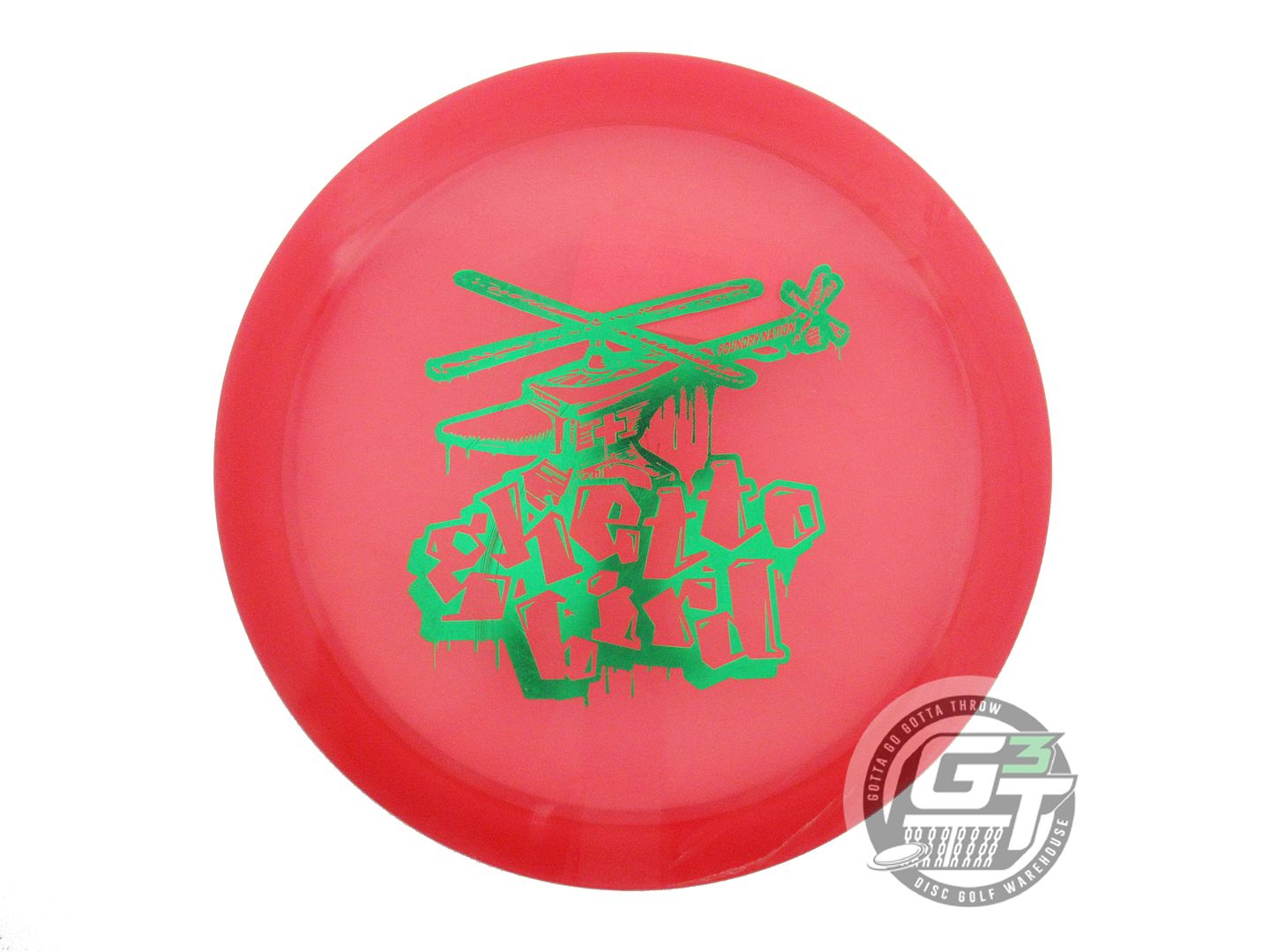 USED Innova Champion Firebird 169g Red Green Foil Distance Driver Golf Disc