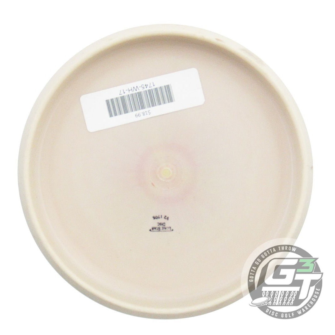 USED Lone Star Victor 2 Bluebonnet 170g Cream Black Stamp Putter Golf Disc