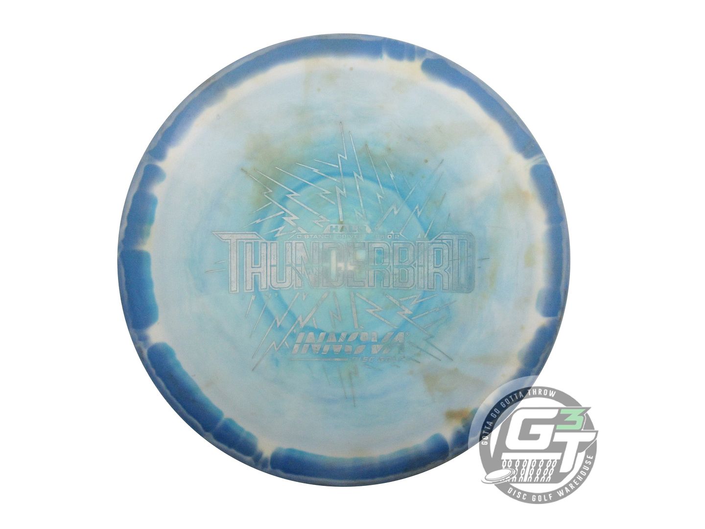 USED Innova Halo Star Thunderbird 177g Blue-White Distance Driver Golf Disc