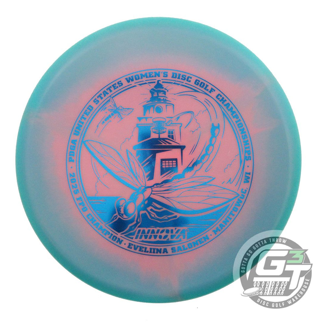 Innova Limited Edition 2025 Tour Series Eveliina Salonen USWDGC FPO Commemorative Proto Glow Halo Star Aviar3 Putter Golf Disc (Individually Listed)