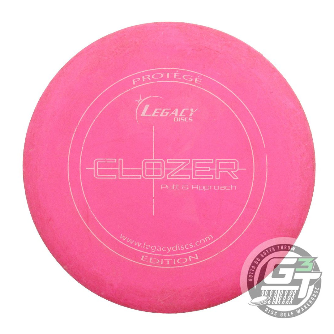 USED Legacy Discs Protege Clozer 173g Pink White Stamp Putter Golf Disc
