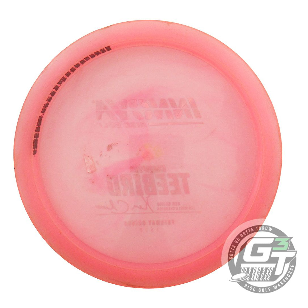 USED Innova Champion Teebird 174g Pink Silver Holo Foil Fairway Driver Golf Disc