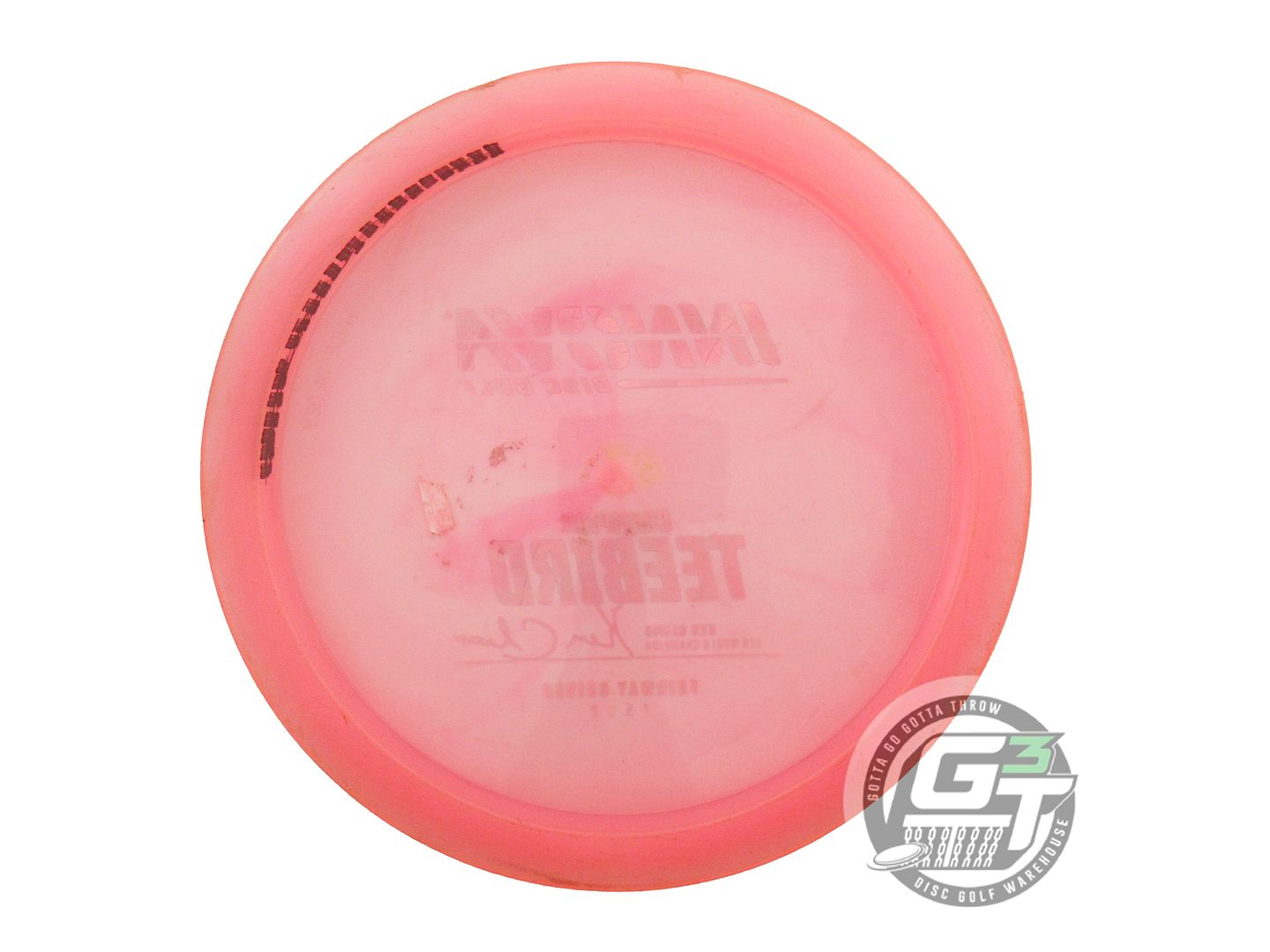 USED Innova Champion Teebird 174g Pink Silver Holo Foil Fairway Driver Golf Disc